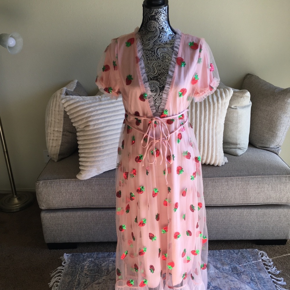 Tulle Strawberry Dress New